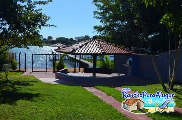 Rancho Tô de Boa para Alugar em Miguelopolis - Quiosque as Margens do Rio