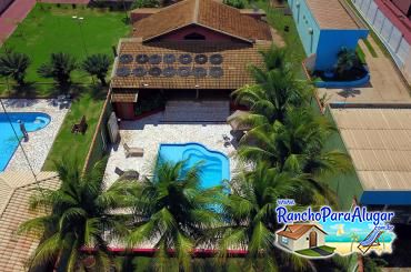 Rancho Giroldo para Alugar em Miguelopolis - Vista Aérea do Rancho