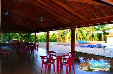 Rancho Bandeirante para Alugar em Miguelopolis - Varanda