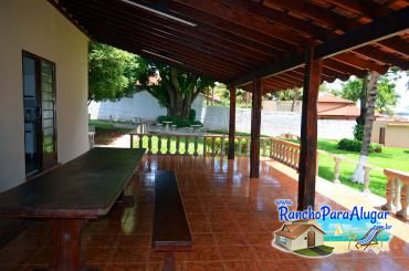 Rancho Cantinho do Céu para Alugar em Miguelopolis - Varanda