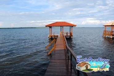 Rancho do Pedro para Alugar em Miguelopolis - Píer Coberto