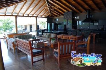 Rancho Recanto Maranata para Alugar em Miguelopolis - Área Gourmet