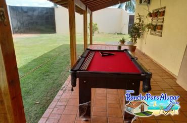Rancho Recanto Falcão para Alugar em Miguelopolis - Mesa Sinuca