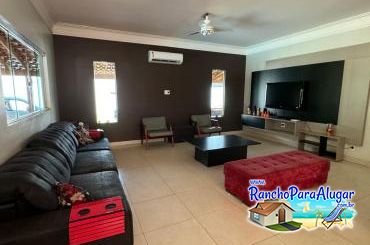 Rancho Recanto Falcão para Alugar em Miguelopolis - Sala de tv