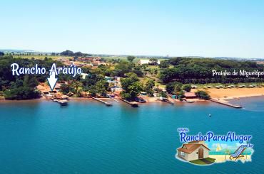 Rancho Araújo para Alugar em Miguelopolis - Rancho Próximo a Prainha