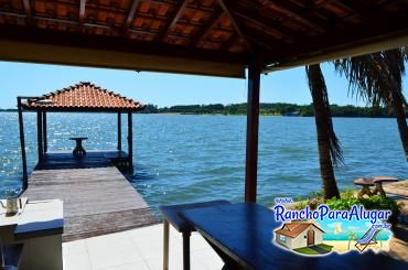 Rancho do Alemão para Alugar em Miguelopolis - Vista da Varada para o Píer