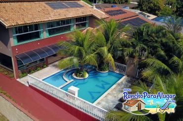 Rancho Meirival 5 para Alugar em Miguelopolis - Piscina ao Lado da Varanda