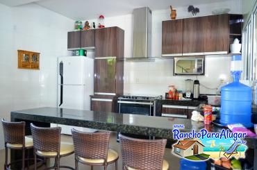 Rancho Meirival 5 para Alugar em Miguelopolis - Cozinha