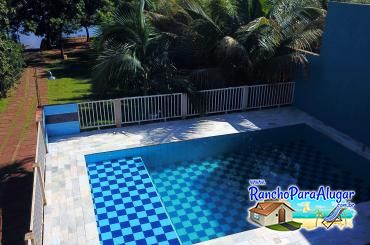 Rancho Mendes para Alugar em Miguelopolis - Piscina com Prainha