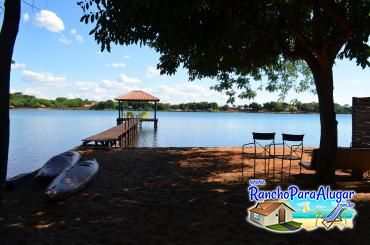 Rancho Mendes para Alugar em Miguelopolis - Piscina Infantil e Prainha as Margens do Rio