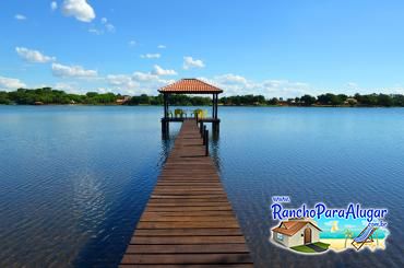 Rancho Mendes para Alugar em Miguelopolis - Píer com Quiosque