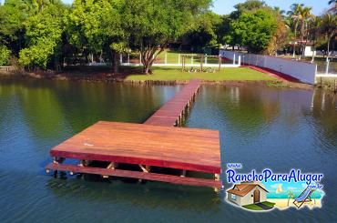 Rancho Viva para Alugar em Miguelopolis - Vista do Rio para o Píer