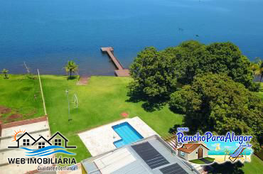 Rancho 13 para Alugar em Miguelopolis - Vista Aérea do Rancho