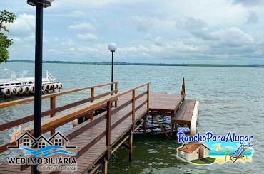 Rancho Rio Grande Premium para Alugar em Miguelopolis - Píer