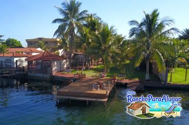 Rancho Gustavo Locação para Alugar e à Venda em Miguelopolis - Vista do Rio para o Píer