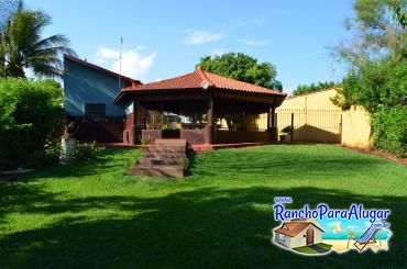 Rancho Castelo 2 para Alugar em Miguelopolis - Vista do Rio para o Quiosque