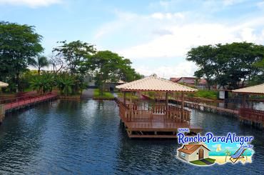 Rancho dos Amigos para Alugar em Miguelopolis - Vista do Rio para o Píer