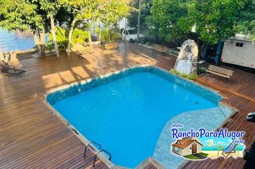 Rancho Fonte 1 para Alugar em Rifaina - Piscina