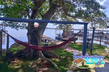 Rancho Angelina para Alugar em Miguelopolis - Vista do Quarto para o Rio