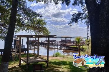 Rancho Angelina para Alugar em Miguelopolis - Vista do Quarto para o Rio