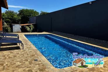 Rancho Recanto da Mirela para Alugar em Miguelopolis - Vista da Varada para a Piscina