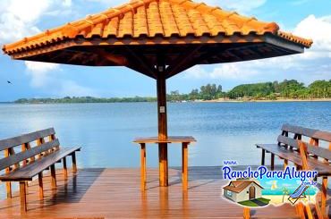 Rancho do Vô para Alugar em Miguelopolis - Píer com Quiosque