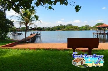 Rancho do Soneca para Alugar em Miguelopolis - Vista do Quiosque para o Rio