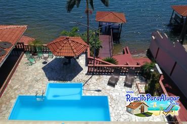 Rancho Meirival 2 para Alugar em Miguelopolis - Piscina Quiosque e Píer