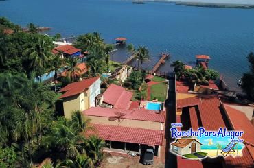 Rancho Bela Vista para Alugar em Miguelopolis - Vista Aérea