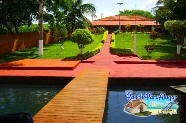 Rancho Galdiano para Alugar e à Venda em Miguelopolis - Vista do Píer para o Rancho