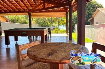 Rancho Alvorada para Alugar em Miguelopolis - Varanda Ampla