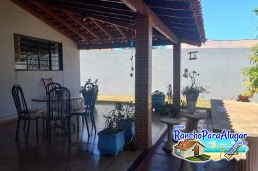 Rancho Vô Mário para Alugar em Miguelopolis - Varanda