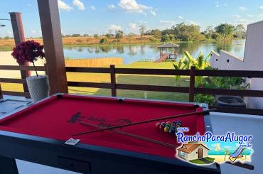 Rancho Paraná para Alugar em Miguelopolis - Vista da Varanda para o Rio