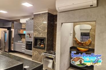 Rancho Camarote para Alugar em Miguelopolis - Varanda