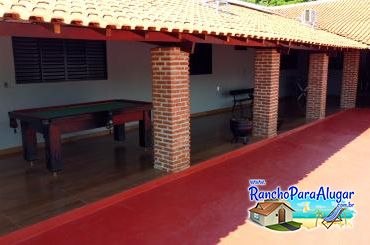 Rancho J.R para Alugar em Miguelopolis - Varanda
