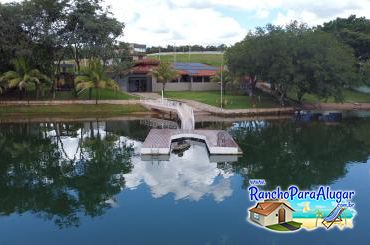Rancho Pingo de Dó para Alugar em Rifaina - Vista do Rio para o Rancho
