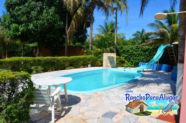 Rancho Dois Irmãos para Alugar em Miguelopolis - Piscina